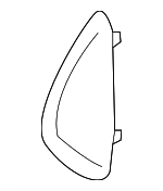 39996870 - Body: Side Cover for Volvo: S80, V70, XC70 Image