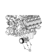 6503703 - Air Conditioners and Heaters: Hex Head Bolt for Mopar Image