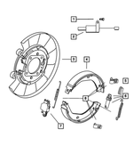 5012814AA - Parking Brake: Abs Sensor Bolt, Right Or Left for Mopar Image