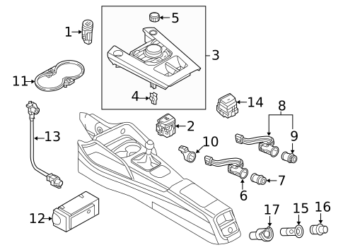 Electrical Components for 2017 Audi A3 Sportback e-tron #0
