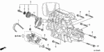 32745RTWJ00 - Engine: STAY, STARTER WIRE HARNESS for Honda Image