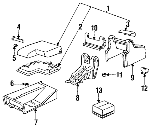51165A733B5 - Body: Pad Assembly for BMW Image