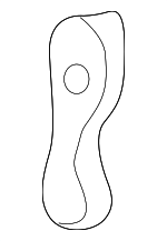 22602666 - Body: Front Panel Reinforcement for Chevrolet: Classic, Malibu | Oldsmobile: Alero, Cutlass | Pontiac: Grand Am Image