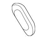 4F98672614PK - Body: Side Trim Panel Escutcheon for Audi Image