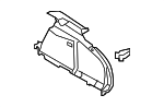8K9863697D - Body: Trunk Trim Panel for Audi Image