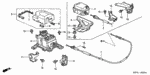 36636PLRA00 - Chassis: BRACKET B, ACTUATOR for Honda Image
