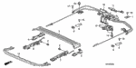 93500050080H - Interior/Bumper: SCREW, PAN (5X8) for Honda Image