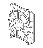 386155A2A01 - Cooling System: Shroud for Honda: Accord Image