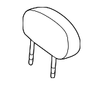 864007B121 - Body: Headrest for Nissan Image