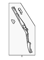 LR110836 - : Side Gate Trim for Land Rover: Range Rover Velar Image