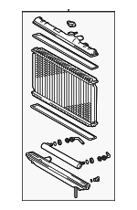1640020140 - Cooling System: Radiator for Lexus: RX300 Image