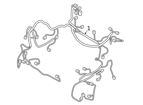 Wiring Harness for 2015 Volvo V60 #0