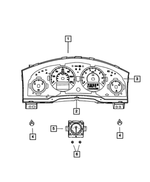 5082775AF - Electrical: Instrument Panel Cluster for Mopar Image image