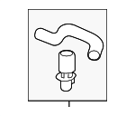 17744T7XA00 - : 2016-2022 Honda HR-V - Tube Assembly Canister Drain for Honda: HR-V Image