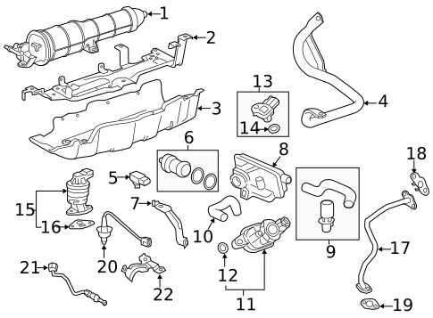 EGR System for 2019 Honda HR-V #0