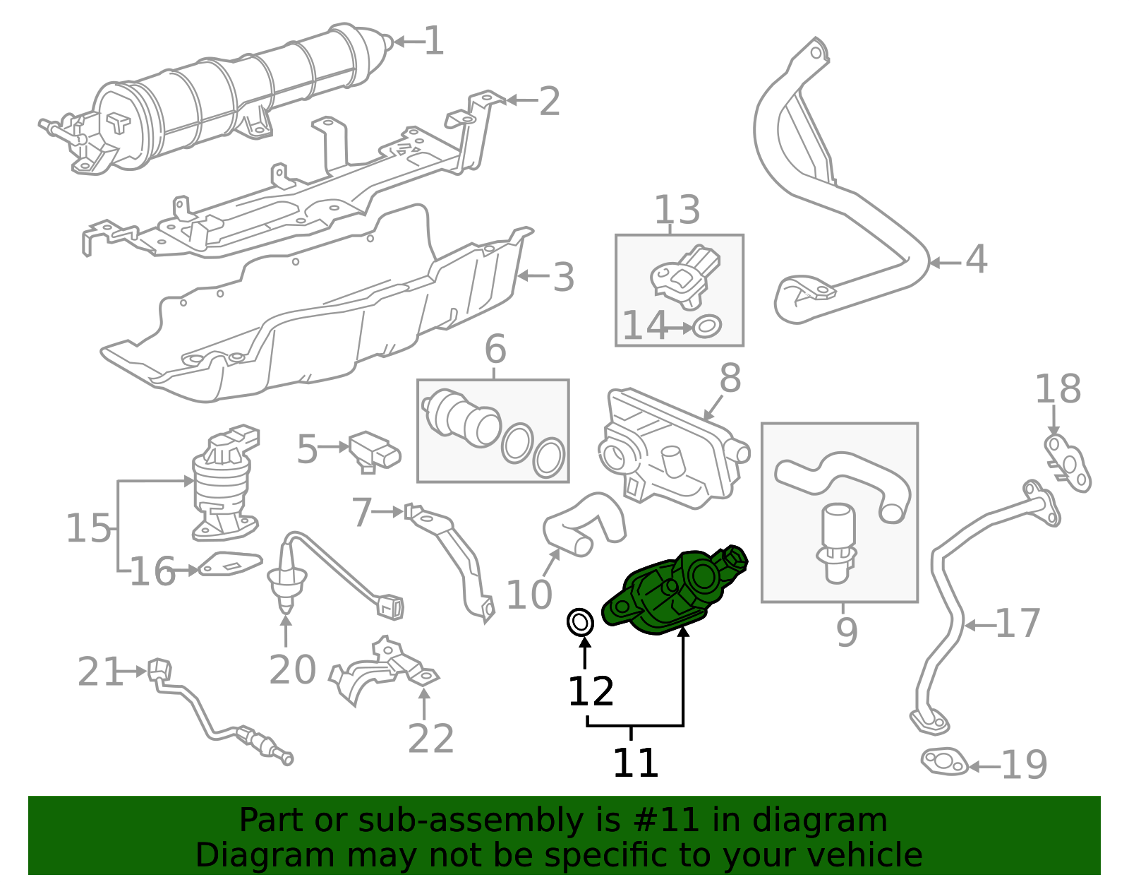 2012-2022 Honda Vapor Canister Purge Solenoid 36162-R1A-A01 | OEM Parts ...
