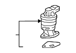 18011R1AA00 - Emission System: Egr Valve for Honda: Accord, Civic, Crosstour, HR-V, Odyssey, Passport, Pilot, Ridgeline Image