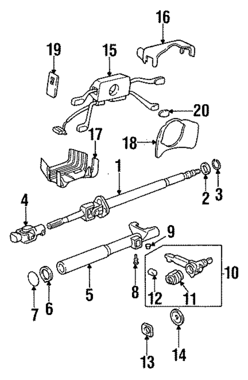 Steering Column Assembly for 1996 Porsche 911 #0