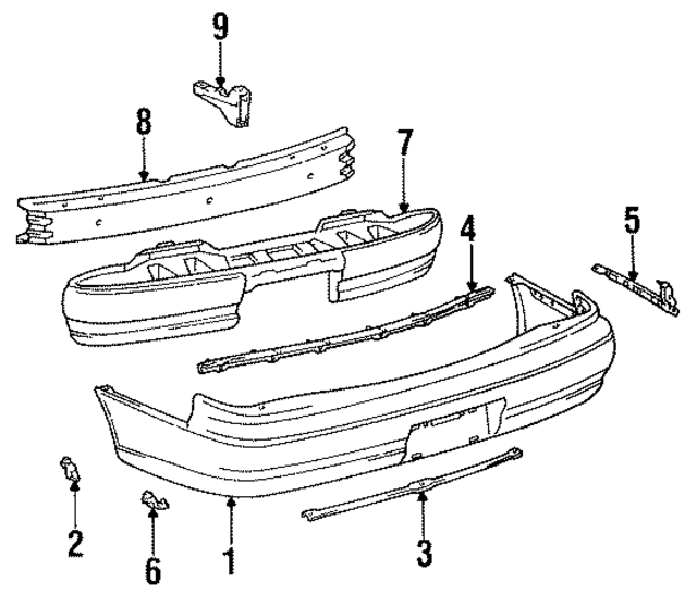 5261506010 - : Energy Absorber for Toyota Image