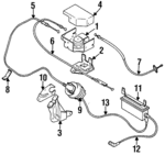 MB920651 - Electrical: Actuator for Chrysler: Sebring | Dodge: Avenger Image