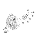 5086769AA - Fuel and Accelerator Pedal: Nut for Mopar Image