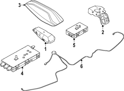 Antenna & Radio for 2025 Mini Countryman #0