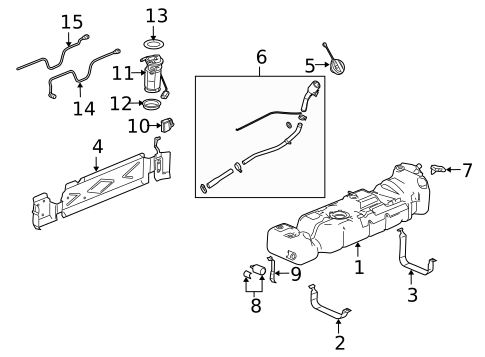 Emission Components for 2005 Chevrolet SSR #1