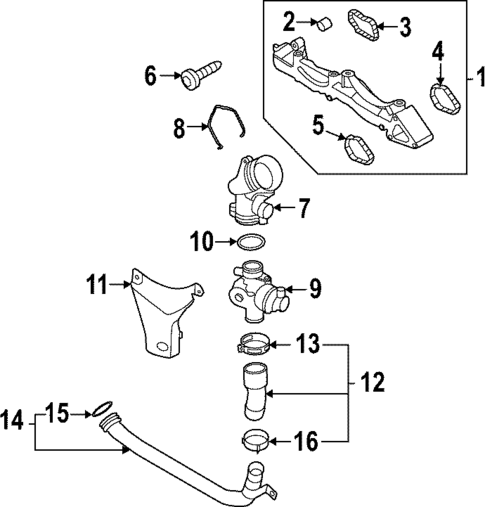 Hoses & Pipes for 2023 Porsche 911 #1