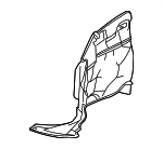 LR002318 - : 2008-2011 Land Rover LR2 - Side Shield for Land Rover: LR2 Image