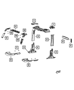 5KQ26DX9AH - : Wiring Protector Cover, Right for Mopar Image