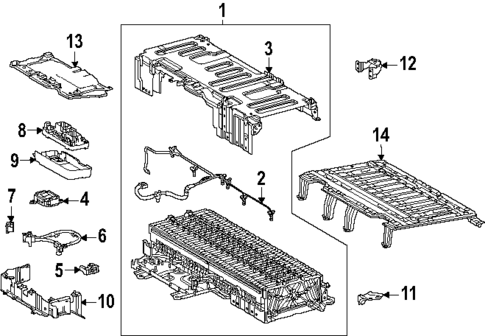 Battery for 2025 Lexus LX700h #0