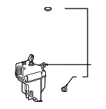 2014-2019 Toyota Highlander - Washer Reservoir