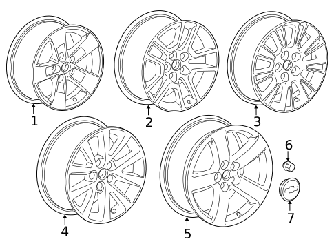 Wheels for 2014 Chevrolet Malibu #0