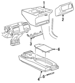 25628328 - Body: Console for Buick: Riviera Image