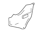 72321TBGA11 - Body: Door Water Deflector for Honda: Civic Image