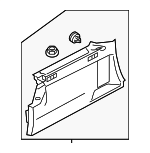 39836009 - : Quarter Trim Panel for Volvo: XC70 Image