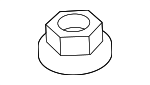 XR848057 - Engine: Engine Mount Nut for Jaguar Image