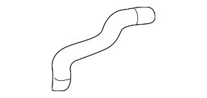 99610621275 - HVAC: Engine Coolant Hose for Porsche Image