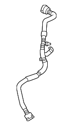 LR185778 - Cooling System: Water Hose for Land Rover: Range Rover, Range Rover Sport Image