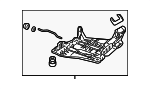 98763104202 - : Mount Bracket for Porsche: Boxster, Cayman Image