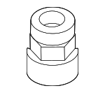 99763119402 - Electrical: Mount Bracket Insulator for Porsche: 911, Boxster, Cayman Image