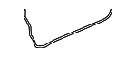 768293W0A01 - Body: Washer Hose for Honda Image