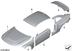 41009466300 - Bodywork: Door Right for BMW Image