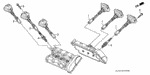 30520PR7A03 - Engine: COIL, FR. IGNITION (TC-15A) for Acura Image