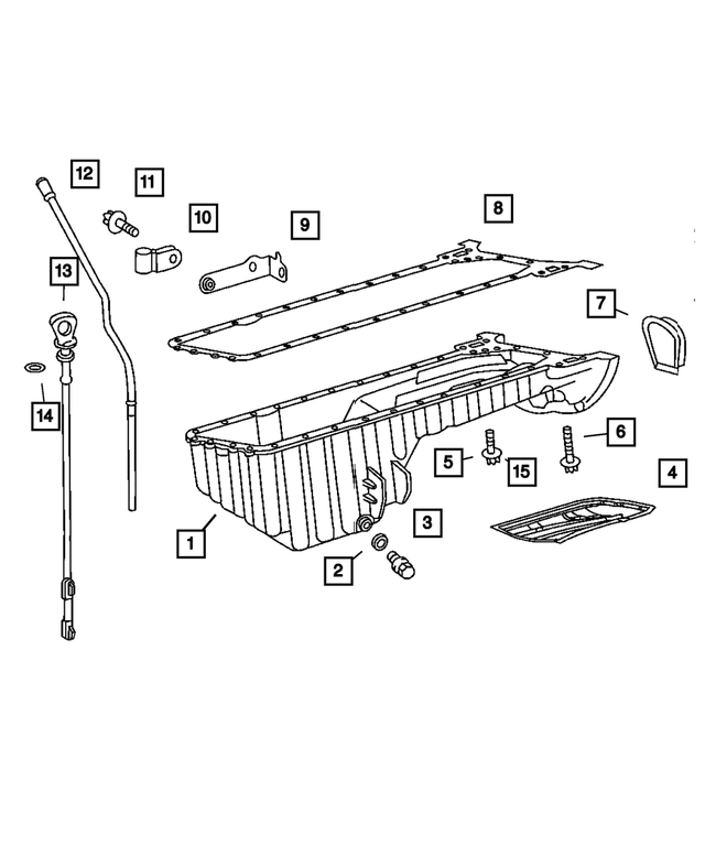 5103962AA - : Engine Oil Level Indicator for Mopar Image