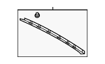 817602V000 - : Upper Trim for Hyundai Image