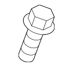 30622721 - : 2019 2020 Volvo XC40 - Switch Assembly Screw for Volvo: XC40, XC40 Recharge Image