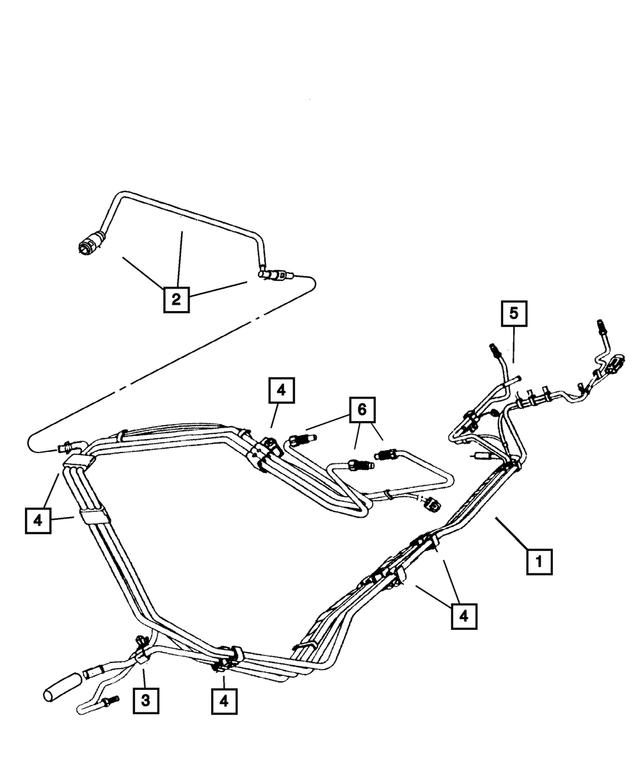 5278164AB - : Fuel Vapor Tube for Mopar Image