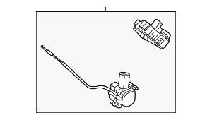 LC5Z54264A27J - : Latch for Lincoln: Aviator Image