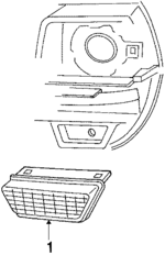 E2GZ13201A - : Lamp Assembly for Ford Image